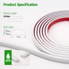 LONGKING 10 ft Peel and Stick Trim, Molding Trim for