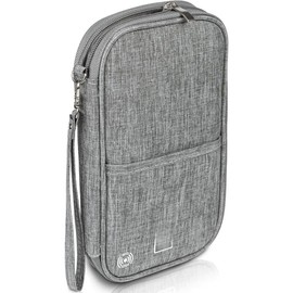 Travel Document Organizer with RFID, Family Passport Holder, Wallet for Women & Men, Portable &  Case for Cards, Boarding Pass, - Color: Quartz Gray, Size: One Size