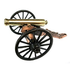 ASG ACTIONSPORTGAMES A/S Miniature 1857 Napoleon Civil War Cannon Metal Figurine
