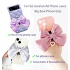 Miitoomo Cute Bow Phone Stands Fashion Cellphone Charm Grip Holder