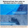 ZFYQ Beach Blanket, 200 x 210 cm Picnic Blanket with