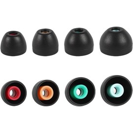 DIE WIRE PADS - Replacement Ear Pads for New Sony XM5, WF-1000XM5, WF-1000XM4, WF-1000XM3, WF-XB700 (Black)
