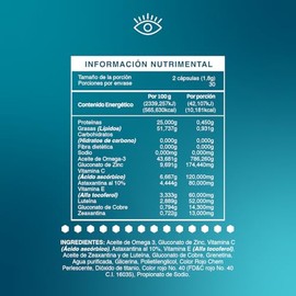 Bdm Life Astaxantina Luteína Zeaxantina Suplemento Alimenticio Salud Visual Protección Ocular Avanzada Cápsulas