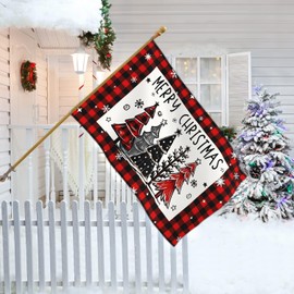 Aroxtms Merry Christmas Flags 3x5 Outdoor Double Sided Happy New Year Flags Christmas Flags for Outside Xmas House Decorations Flags Banners Party Yard Garden Holiday Flag Gifts