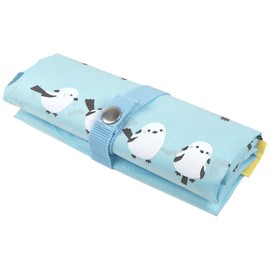 Hamamonyo Eco Tote Large Chankoi Shimaenaga Sky Blue, blue (sky blue)