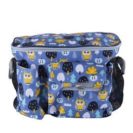 EUBUY Universal Stroller Organizer - Large Storage Bag with Cup Holders, Fits Most Strollers