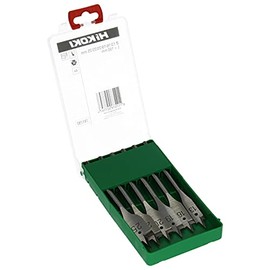 Hitachi – 781792 Flat Wood Drill Set – Connection 1/4 Vastago Hexagonal 13 – 16 – 19 – 20 – 22 – 25 mm * 150 mm 6