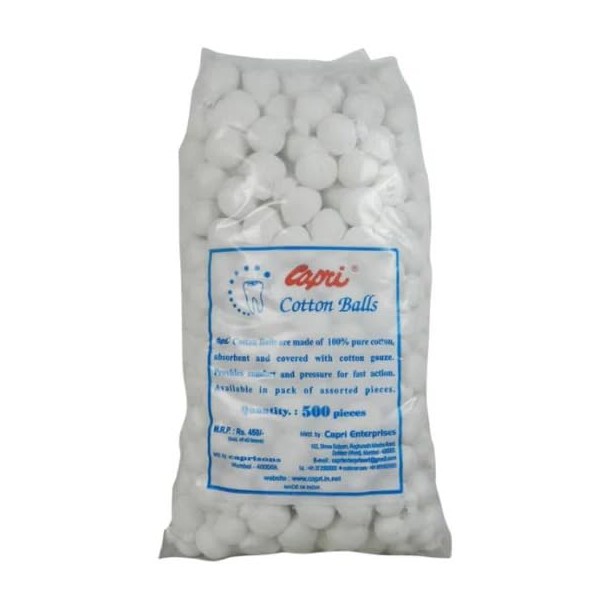 Cotton Balls (Pack of 500 Pieces)