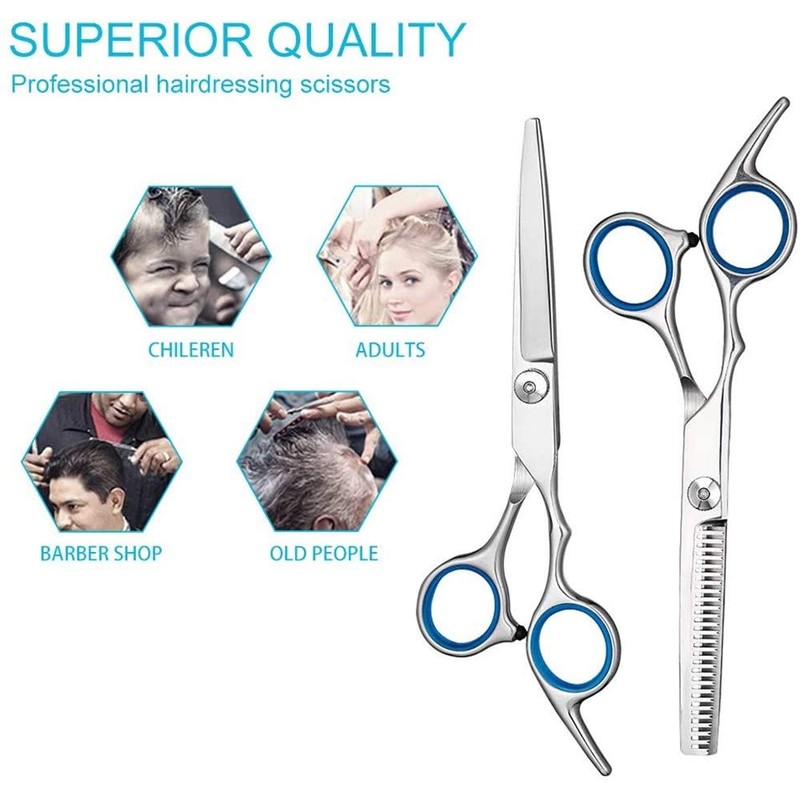 Bubuxy Hair Scissors, Premium Hairdressing Scissors, Professional Hair Cutting Kits