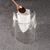 PARACITY 50Pcs Portable Coffee Filter Bag with Hanging Ear Design,