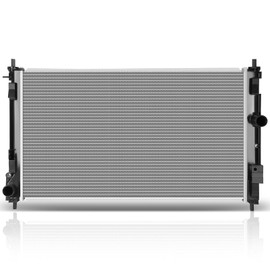 SCITOO Engine Coolant Aluminum Radiator Assembly for 2011-2014 for Chrysler for 200 2.4L 2011-2014 for Chrysler for 200 3.6L 2007-2010 for Chrysler for Cirrus 2.4L; Replace: 2951