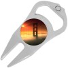 NewCharms Gate Bridge Fog Golf Ball Marker Divot Repair Tool