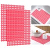 Bligli 2-Pack Kitchen Sink Mat: PVC Eco-Friendly Adjustable Sink Protector