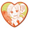 Kindergarten Wars Rita Heart Shaped Can Badge A
