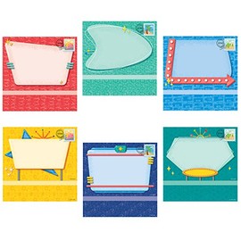 Creative Teaching Press Mid Century Mod Postcards 6" Cut-Outs (8223)