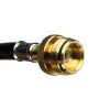 BLUEFIRE 8FT High-Pressure Propane Tank Adapter Hose,1lb to 20lb,QCC1/Type
