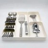 Silverware Drawer Organizer 3 in 1 Eco Friendly Plastic Multifunction