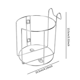 Milageto Shopping Cart Cup Holder Drink Holder Cup Rack Wear Resistant Portable Hanging Bottle Organizer for Sofa Armrest Crib