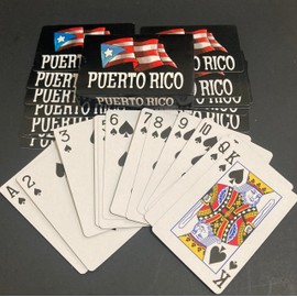 Puerto Rico Playing Card Deck Colorful Design Featuring Puerto Rican Flag Great for Card Enthusiasts and Collectors