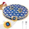 Tuiskusa Interactive Cat Toys, Fast Rolling Ball in Play Pocket,