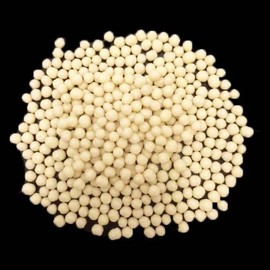 Mona Lisa White Chocolate Edible Crispearl Decorations from OliveNation, Elegant & Delicious Topping & Inclusion - 8 oz