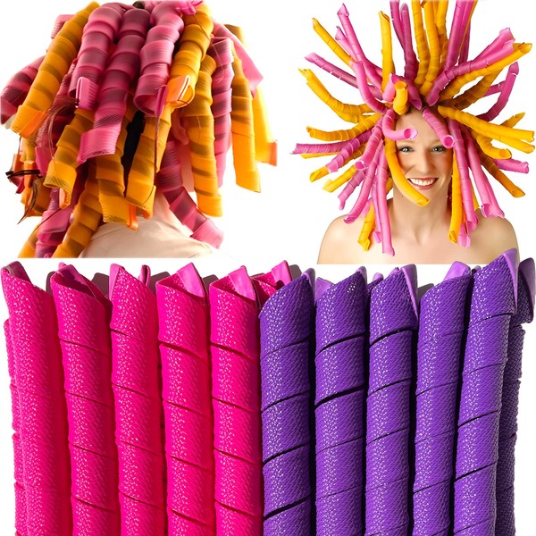MC MAGIC CURLER 50 Rizadores de Pelo En Espiral Sin