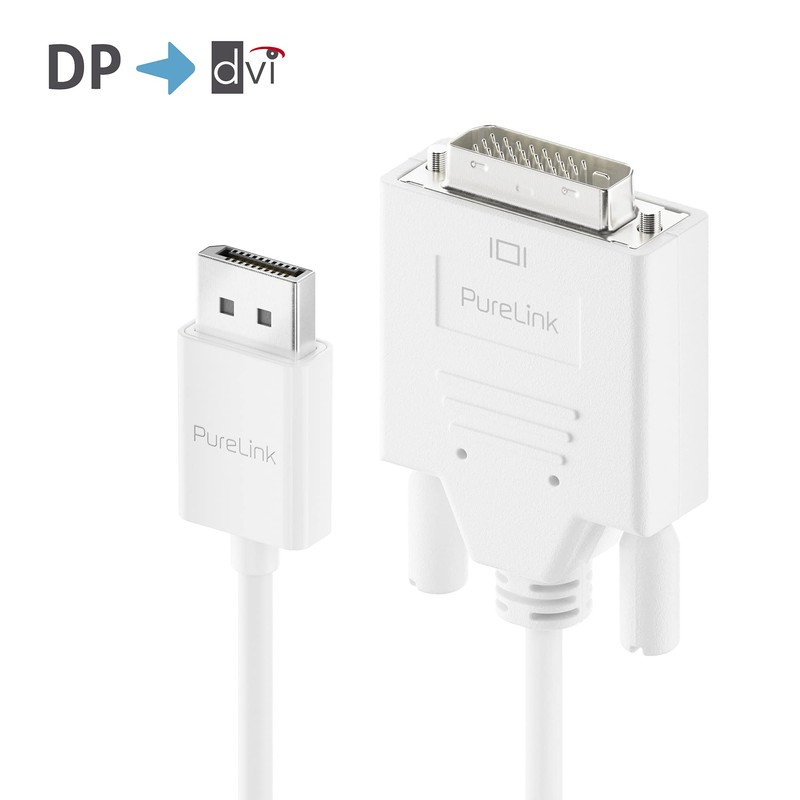 PureLink DisplayPort auf DVI Kabel, 1920 x 1200 WUXGA Auflösung,