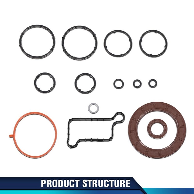 PIT66 Front Engine Head Gasket Kit Compatible with Hyundai, Kia/Accent,