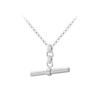 Tuscany Silver Women's Sterling Silver Belcher 20mm x 8mm T-Bar