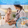 Telsitine Upgraded 3-in-1 Kitchen Sink Drain Strainer, 304 Stainless Steel