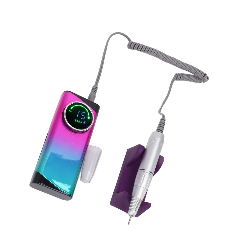 Electric Nail Drill Machine 30000RPM 2600mAh Battery Nail Polishing Machine