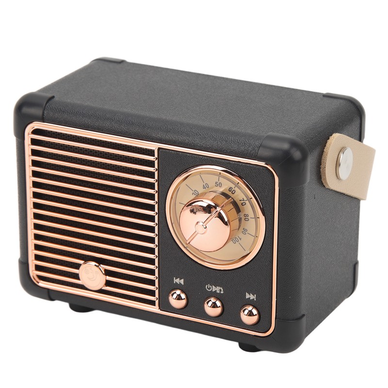 Retro Bluetooth Speaker Portable Wireless Speaker Audio Player for Home