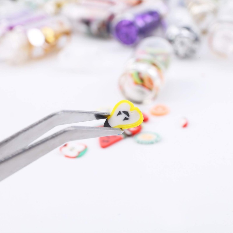 Phogary 48 Bottles Nail Art Decoration Accessories Glitter Powder Sequins
