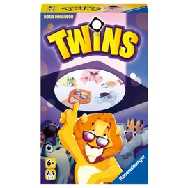 Ravensburger 20960 Twins Card Reaction Game, Game for Children and Families from 6 Years, Board Game Suitable for 2-5 Players
