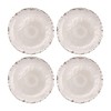 Supreme Housewares Gourmet Art - Plato de melamina (4 piezas,