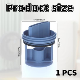 Lint Sieve Washing Machine for Siemens Bosch Constructa Neff, Lint Sieve Filter Insert, Lint Sieve Replacement Part Compatible Washing Machine Washer Dryer 00647920, 00605010, 00602008, iQ300, iQ500