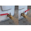 House Mods HMP012 Full Port Water Heater Straight Drain Valve(LF