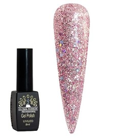 Black Elite Gel Polish 8ml Global Fashion - Unleash Creativity with 381(2 of 3) Long-Lasting Gel Colors, Chip-Free, High-Shine, Vegan, UV/LED Curable, Salon-Quality Manicures at Home | (152, 8ml)