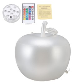 Inflatable Apple LED Light Up Ball PVC LED Glowing Balls 16 Colors Changing Remote Control Light for Outdoor Party Decor