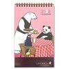 Gakken Staefl M09534 2025 Calendar, Shirokuma Cafe Tabletop, Begins January