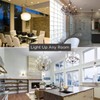 15 Watt Flame Tip Candelabra Light Bulbs | CA10 Clear
