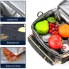 LOKASS Lunch Box for Women/Men-16L-Insulated Lunch Bag, Expandable Double-layer Leakproof