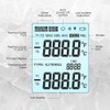 Aswalling Thermocouple Thermometer Digital K Type Thermometer with2 Temperature Clamp