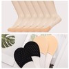 MANZI Invisible Half Toe Topper Socks Slingback Liner Socks with