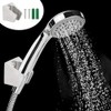 Shower Head Holder, Silver Wall Mount Shower Head, Shower Head