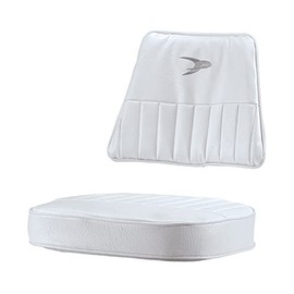 Wise 8WD015-2-710 Standard Pilot Chair Cushion Set,White
