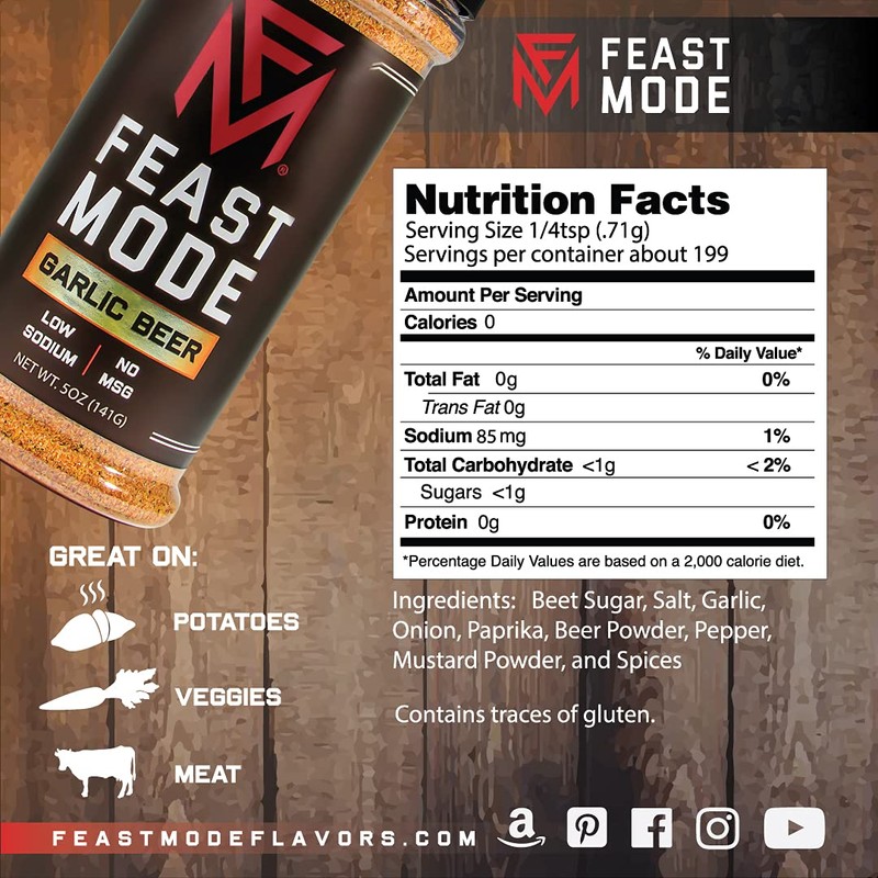 Mojo 4 Pack Blends - Feast Mode Flavors - Low