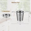 BOMANSI BOMS 2Pack Tea Infuser Strainers, 316 Stainless Steel Loose