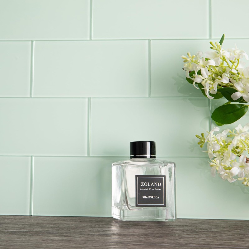 Lovdeco Peel and Stick Glass Subway Tile, 3 x 6