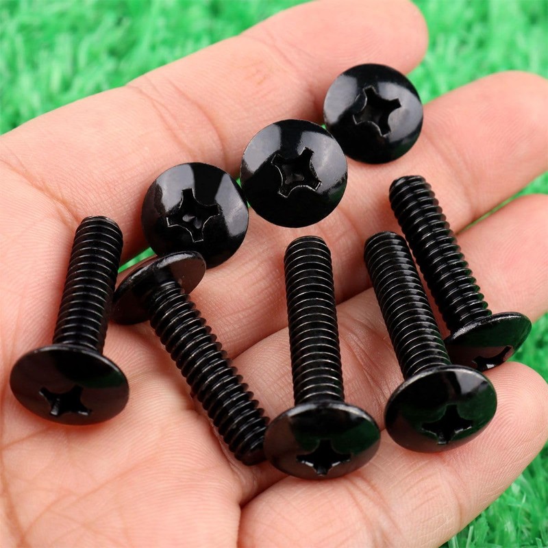 KOSJETHAS 1/4-20 x 1/2" Truss Head Phillips Machine Screws, 304